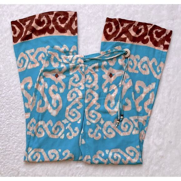 NWT Zara High Waisted Straight Leg Flexible Full Length Printed Trousers, XS - Picture 10 of 15